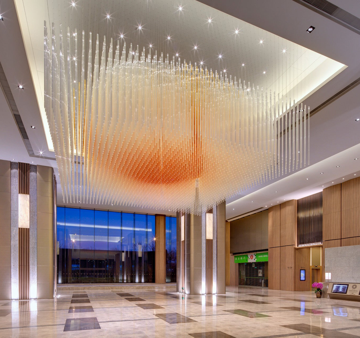 Hotel Villa large crystal creative chandelier customization manufacturer