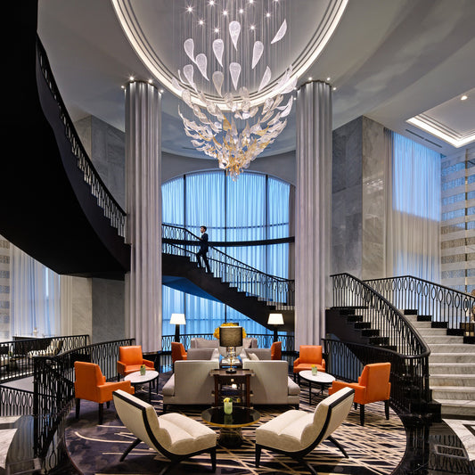 Creative combination modeling crystal chandelier