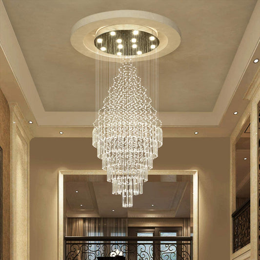 Stair chandelier