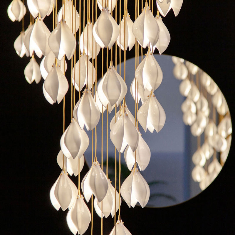 Gardenia ceramic chandelier