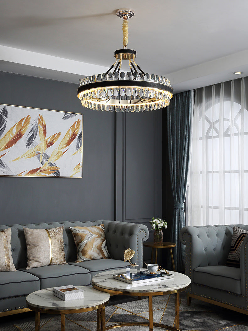Villa crystal chandelier