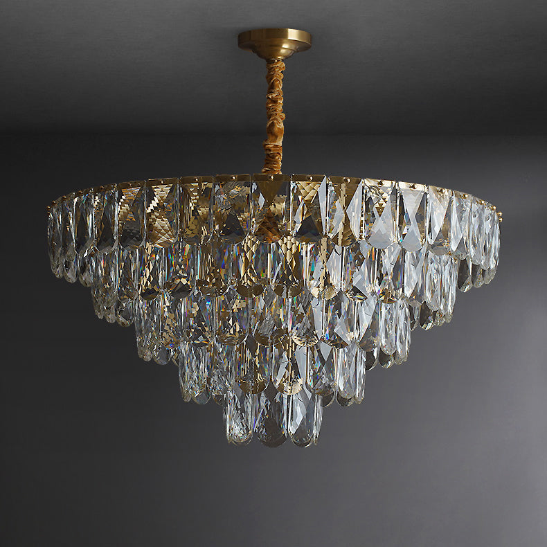 Villa crystal chandelier