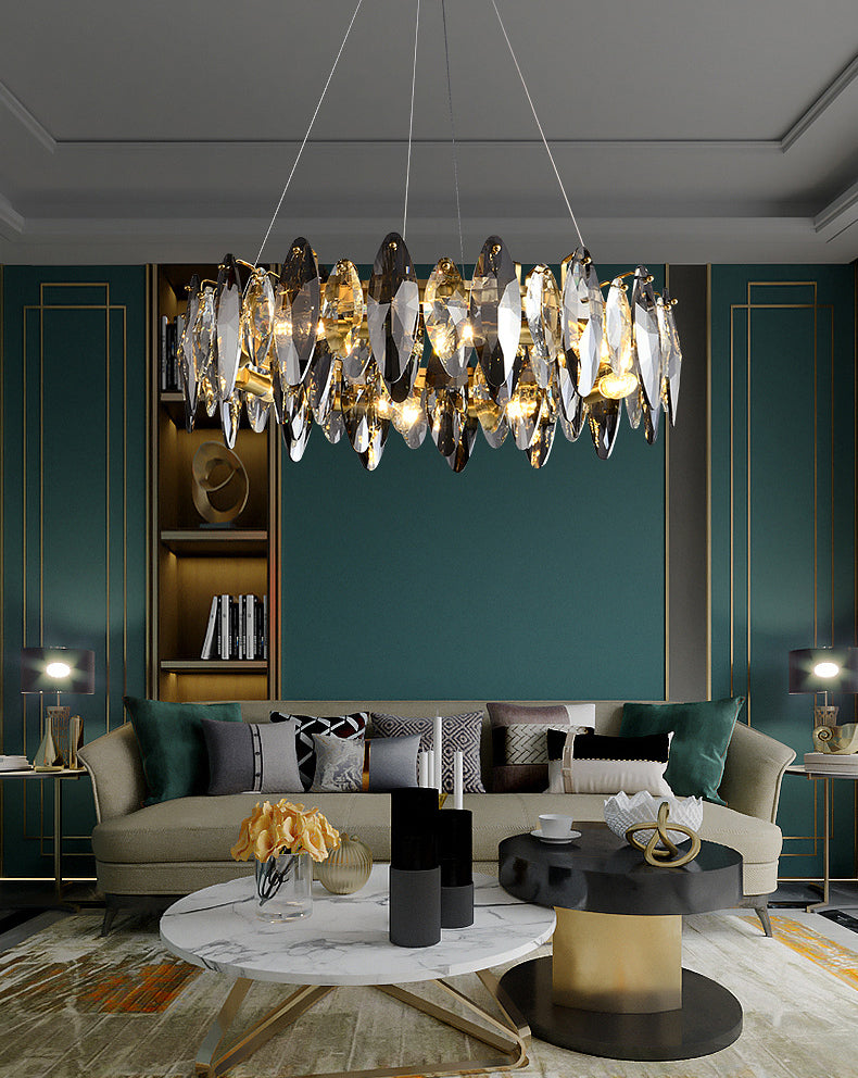 Villa crystal chandelier