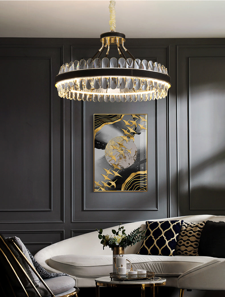 Villa crystal chandelier