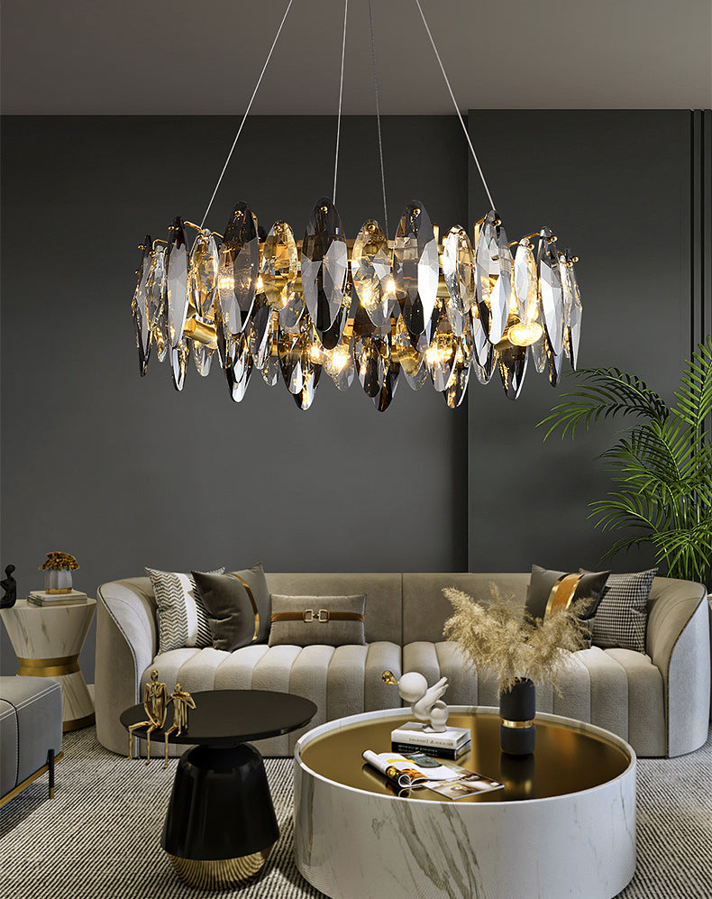 Villa crystal chandelier