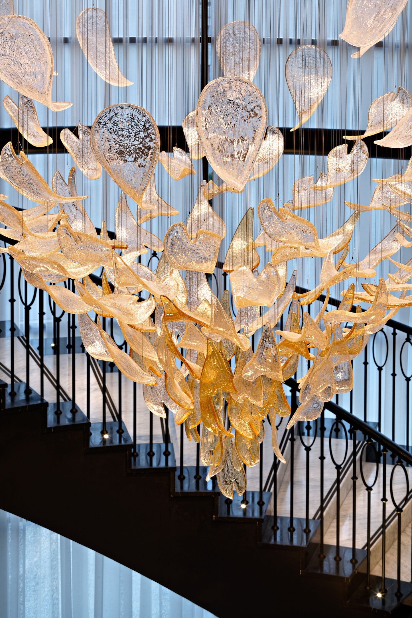 Creative combination modeling crystal chandelier
