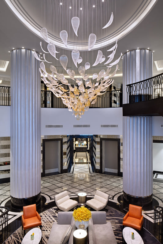 Creative combination modeling crystal chandelier