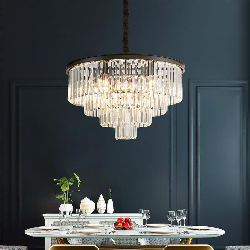 Villa large creative crystal chandelier